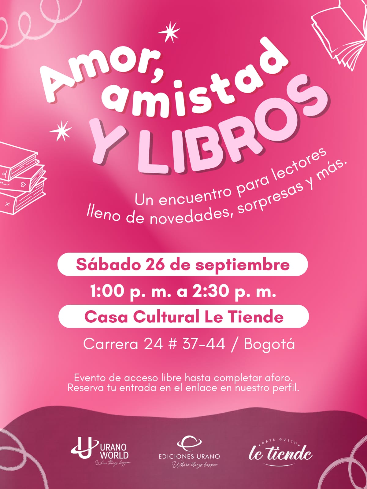 Amor, amistad y libros
